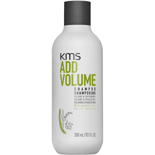 KMS AddVolume Sjampo 300 ml - Volumgivende Formel med Resirkulert Ris