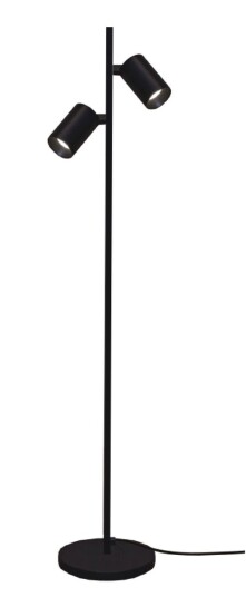 Nordesign Oz K2 gulvlampe Svart/Gullfarget Nordesign Oz K2 gulvlampe Svart/Gullfarget