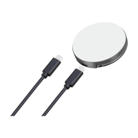 DACOTA PLATINUM MAGSAFE LADER 15 W 2 M SETT, SØLV