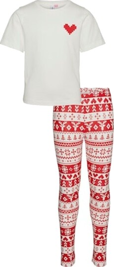 Vero Moda GirlXmasSet Chinese Red (128 / 8 år)