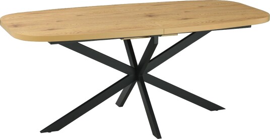 Spisebord HOME4YOU Ramona 180/220x90x75 cm Lyst tre - Lyst tre