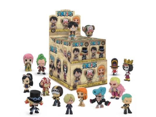 Funko Mystery Mini One Piece Blind Box figurer - Overraskelsesboks med karakterer