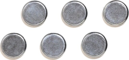 Franken Krom Holdemagnet Holdekraft: 2000 G Diameter. 10 Mm Rund Høy Klebekraft 1 Stk Hms13