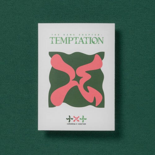 TOMORROW X TOGETHER (TXT)  The Name Chapter: TEMPTATION (Lullaby)  CD