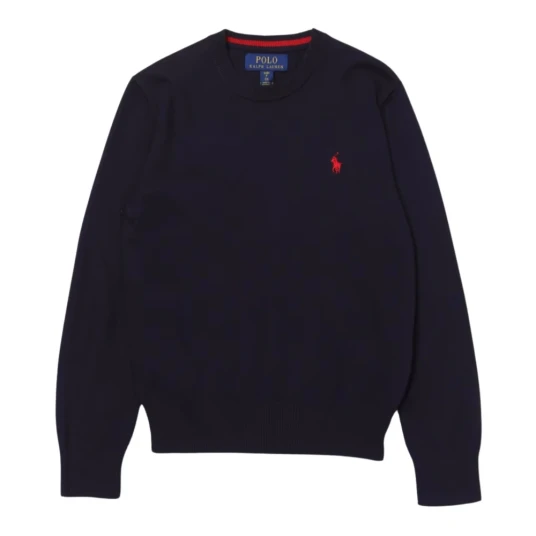 Ralph Lauren Polo Herre Strikkevarer Blå S