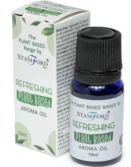Stamford Refreshing Plantebasert Aromaolje med Duft av Mynte Salvie og Nellik 10 ml