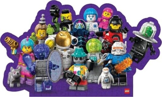 LEGO Minifigures Shape Collage 2 Puzzle 500 Pcs