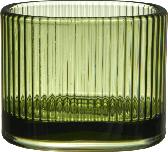 Orrefors Magica lyslykt super ellipse 7 cm Grønn