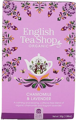English Tea Shop Kamille & Lavendel Tea Økologisk   20 Poser
