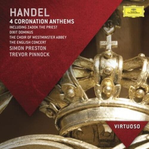 MediaTronixs George Frideric Handel : Handel: 4 Coronation Anthems CD (2013) Pre-Owned