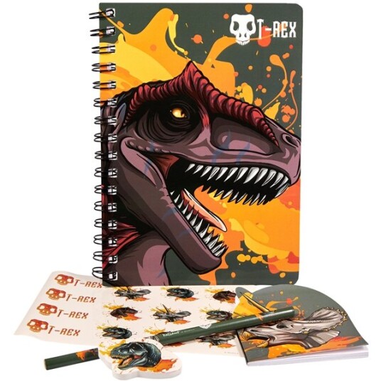 Kids Licensing Writing Set Dino T-Rex Valiant 090106129