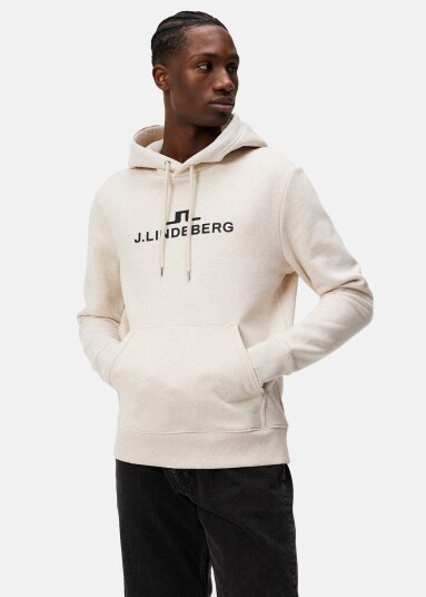 J.lindeberg Alpha Hood Beige Melange S Sweatshirts