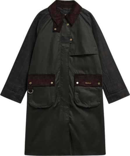 Barbour Dame Frakker Grønn S,