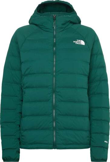The North Face W Abseil Stretch Down Hoodie - Green - L