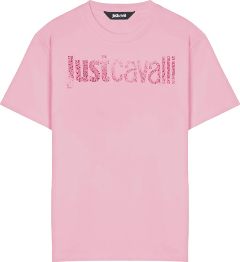 Just Cavalli Dame Topper Rosa L,