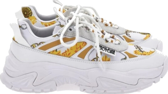 Versace Jeans Couture Dame Sko Hvit 37 EU,