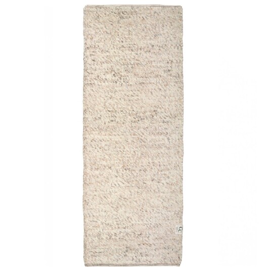 Classic Collection Merino ullteppe 80x250 cm Naturbeige