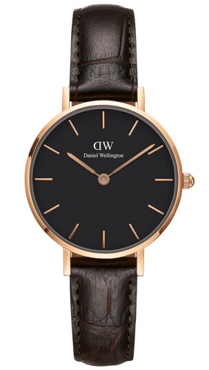 Daniel Wellington Classic Petite 28mm York Black Rose Gold DW00100226 Daniel Wellington Classic Petite 28mm York Black Rose Gold DW00100226
