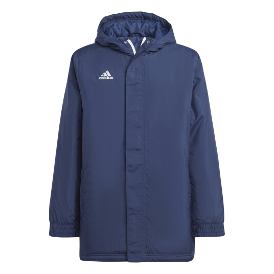 Adidas Ent22 Stadium Jacket fotballjakke junior 128 Team Navy Blue 2