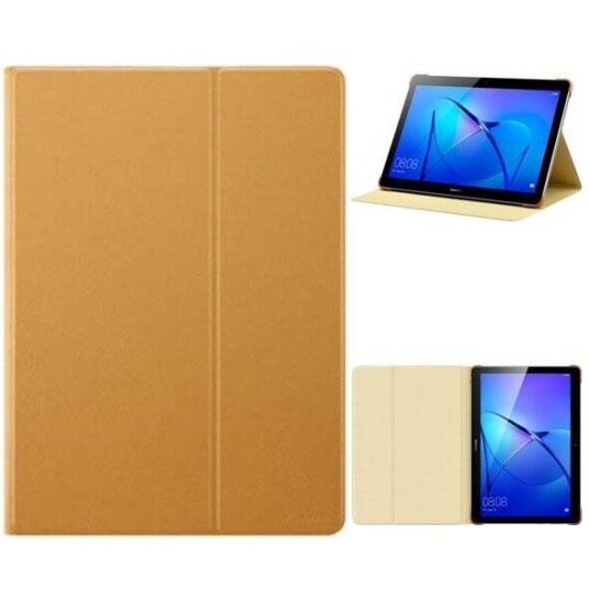 Huawei MediaPad T3 10 9.6" Original Huawei Flip Deksel Brown Huawei MediaPad T3 10 9.6" Original Huawei Flip Deksel Brown