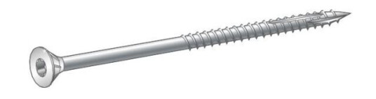 ESSVE TX30 FS FZB Treskrue 100-pakning 6,0x130mm