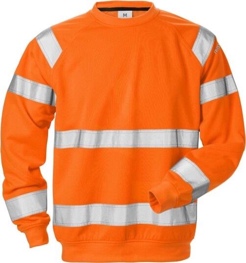 Fristads Sweatshirt 7446 Shv, Klass 3 Varsel Orange 2xl