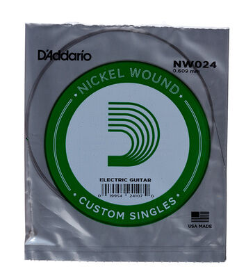 Daddario NW024 Einzelsaite für E-Gitarre