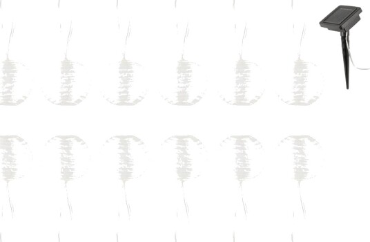 Solcellelyskæde med papirlykter 2 m / solcellelyskæde med lykter / dekorativ utendørs lyskæde Solcellelyskæde med papirlykter 2 m / solcellelyskæde med lykter / dekorativ utendørs lyskæde