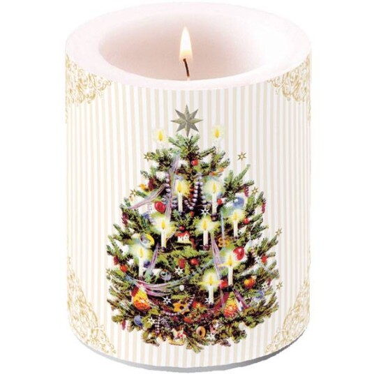 Dekor kubbelys Pyntet juletre fra Ambiente
