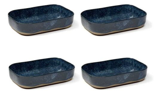 Serax La Nouvelle Table ekstra dypt fat No5 L 4pakn. Blue