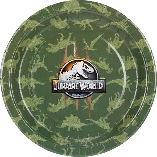Partydeco Papptallerkener Jurassic World 6-pakning TPP110