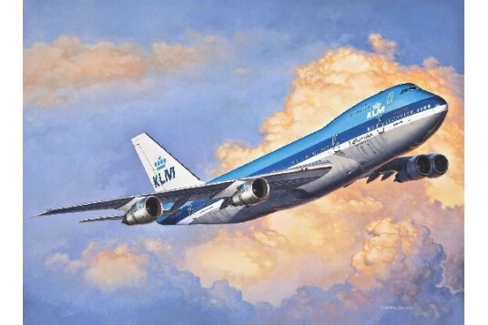 Revell Boeing 747-200 Modellfly Sett 1:450
