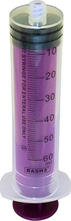 ENFit Sprøyte Eccentric 60ml 30 stk ENFit Sprøyte Eccentric 60ml 30 stk