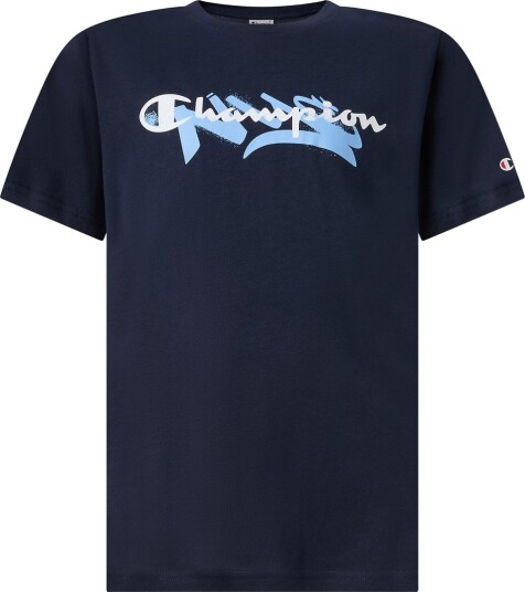 Champion T skjorte Navy m. Trykk Champion 11 12 år (146 152) T skjorte Marineblå