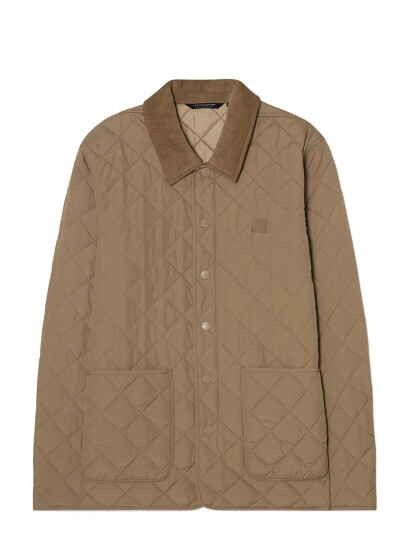 Lexington Clothing Classic Quilted Jacket - Beige - S