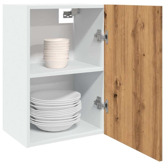 Hengende skap artisan eik 40x31x60 cm konstruert tre 8721158436306