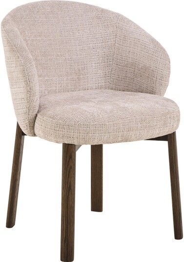 Darlene spisestuestoler med armlene chenille beige. Darlene spisestuestoler med armlene chenille beige.