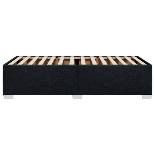 Sengeramme svart 90x190 cm stoff 8721102693205