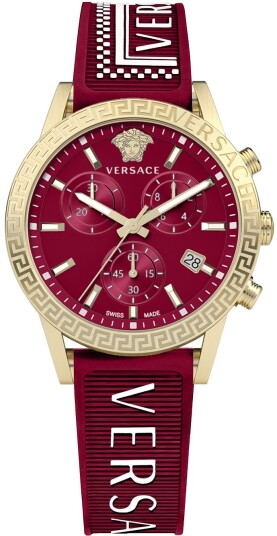Versace Dameklokke VEKB00322 Sport Tech Rød/Plast Ø40 mm