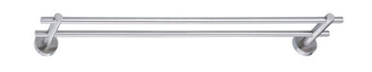 Tesa Moon håndklestang, 64 cm, krom