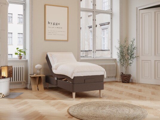 Nordic Dream Ragna Fjäll 80x200 Mørk brun