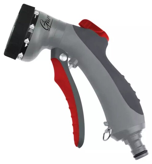 Dedra Trigger Control vanningspistol for hageslange ??? 8 funksjoner 4 deler Dedra Trigger Control vanningspistol for hageslange ??? 8 funksjoner 4 deler