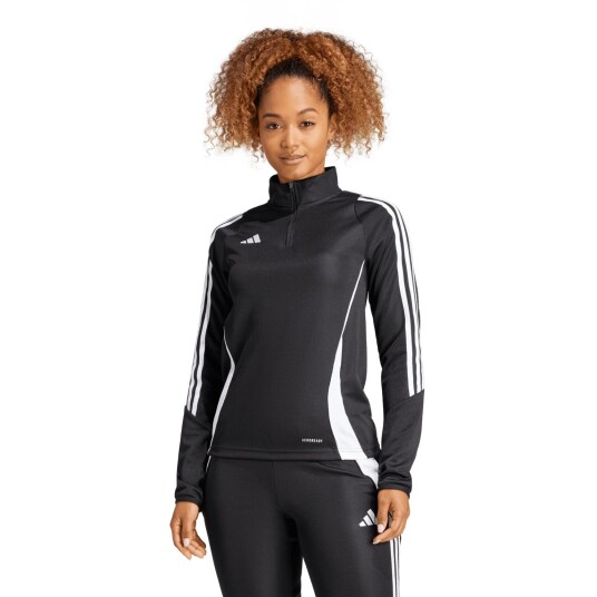 adidas Tiro 24 Training Top, fotballgenser, dame BLACK/WHITE