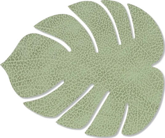 LIND DNA Monstera Leaf Hippo glassunderlag Olivgrønn LIND DNA Monstera Leaf Hippo glassunderlag Olivgrønn