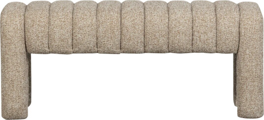 Polstret benk Frex 110 cm Brun