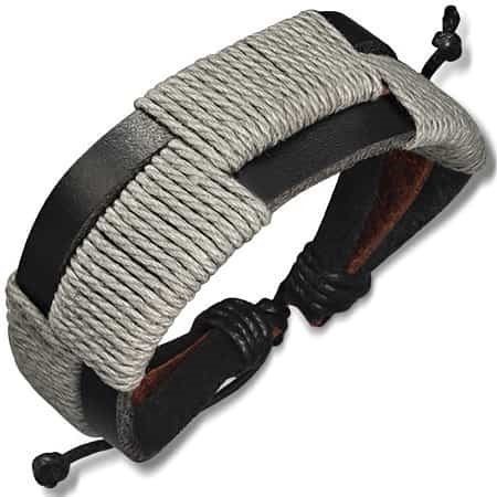 Armbånd "Brown & Grey" Armbånd "Brown & Grey"