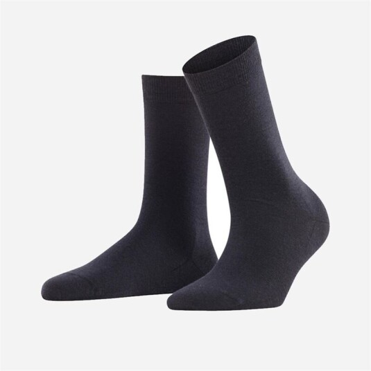 Falke Soft Merino Sock Black Sort 35-36
