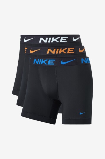 Nike Underwear Boksershorts Boxer Brief 3 pakning Svart Nike Underwear Boksershorts Boxer Brief 3 pakning Svart