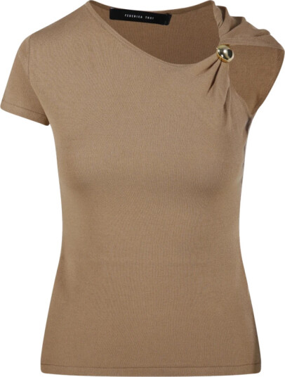 Federica Tosi Dame Bluser & Skjorter Beige S,