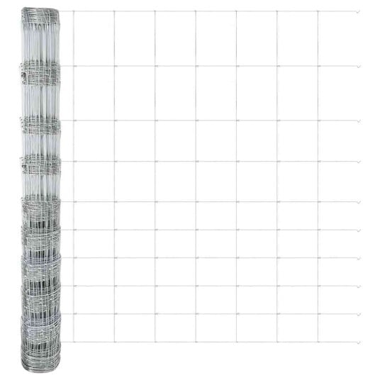  Felthegjerde 1.2x25 m Galvanisert stål